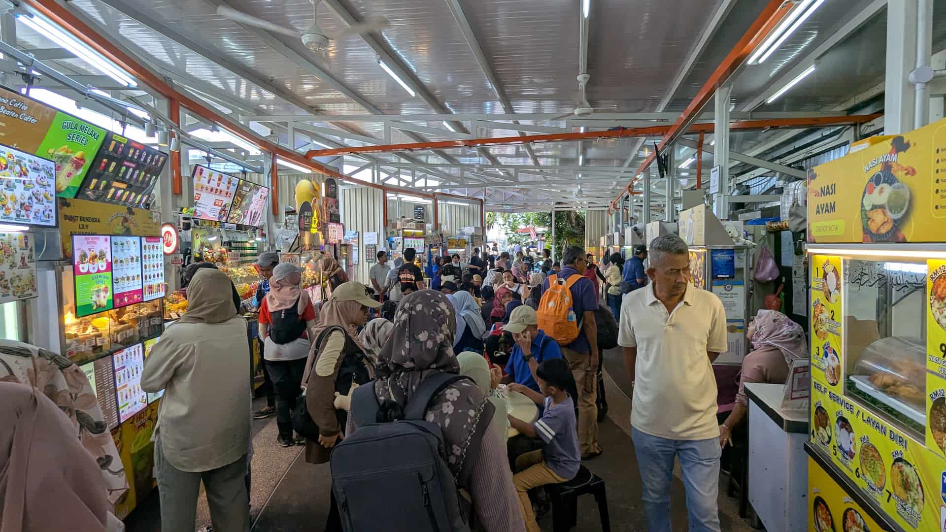 penang hill food court