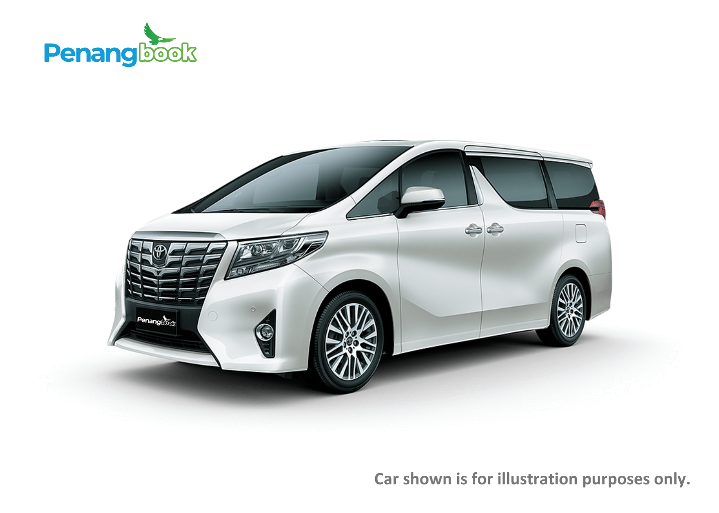 Penangbook Car Rental in Penang Luxury MPV Toyota Alphard Dual VVT-I 2.5 (A)