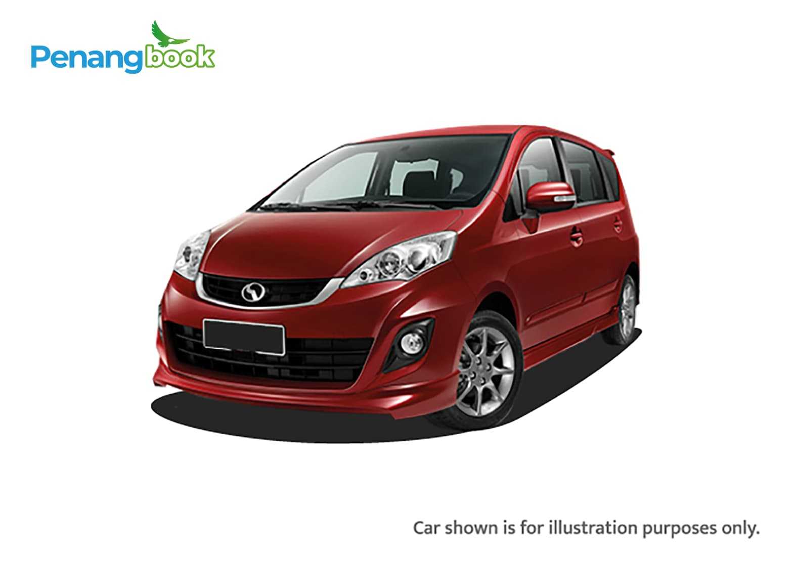 Penangbook Car Rental in Penang MPV Perodua Alza 1.5 (A)