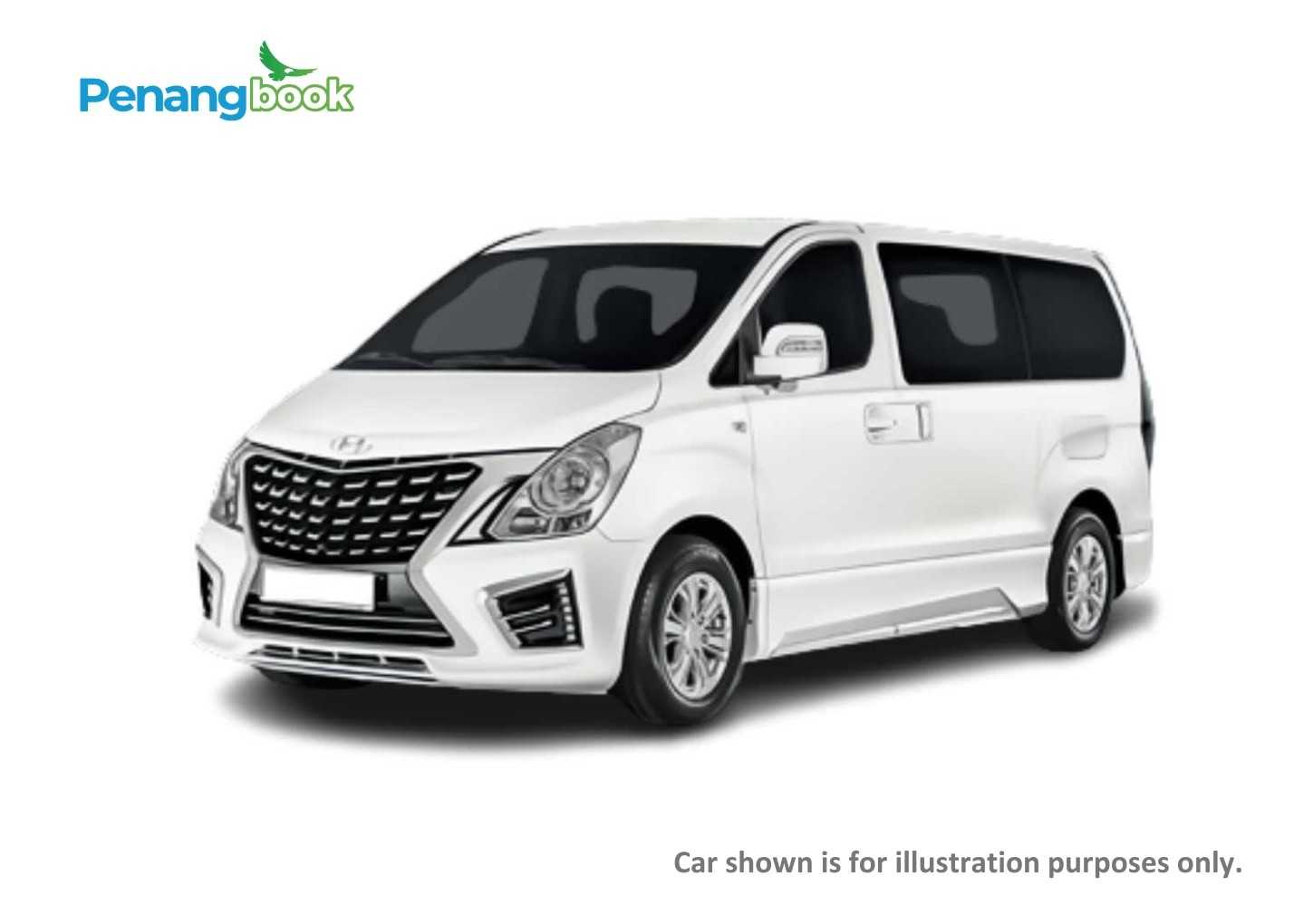 Penangbook Car Rental in Penang Luxury MPV Hyundai Grand Starex Royale Facelift 2.5 (A)